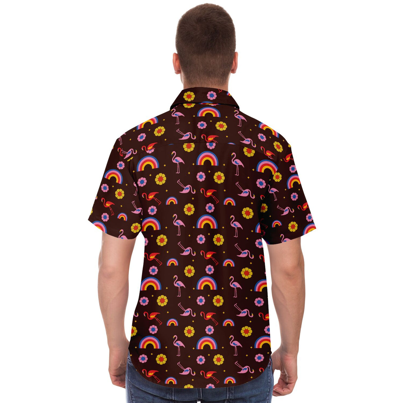 Funky Flamingo Hawaiian Shirt