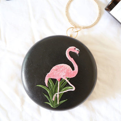 Flamingo Clutch Bag