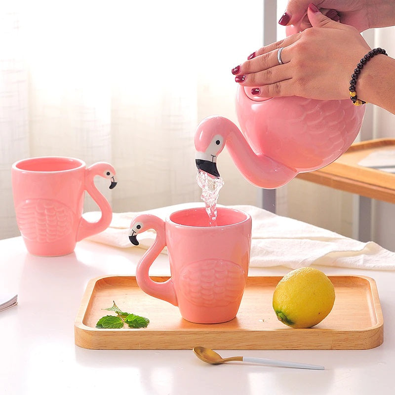 Flamingo Tea Set The Popular Flamingo