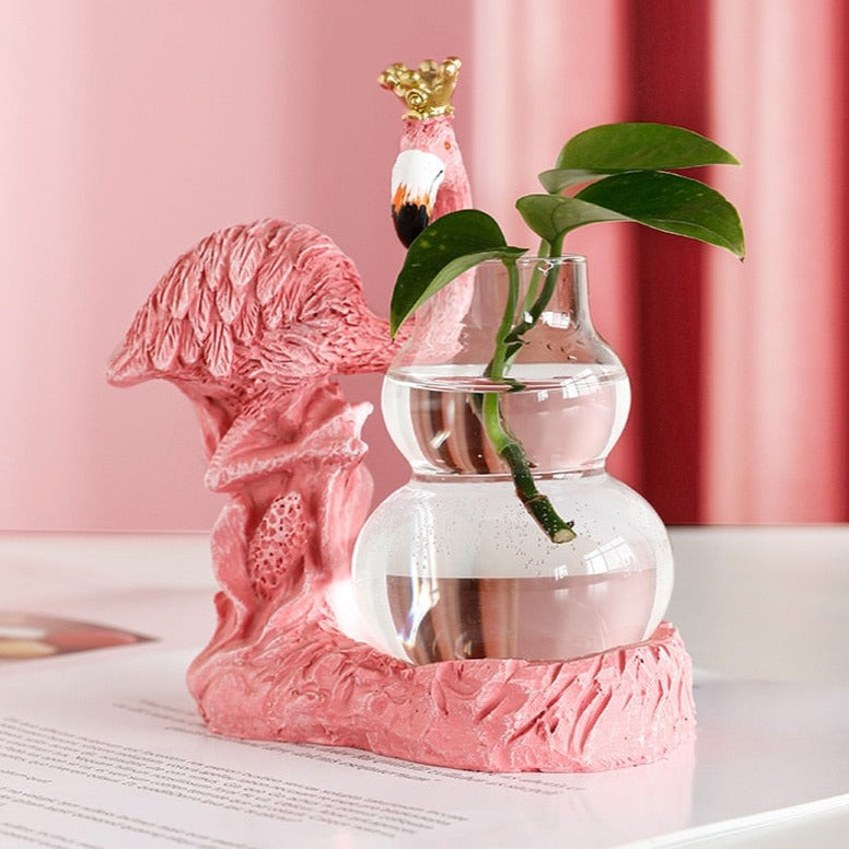 pink flamingo vase the popular flamingo