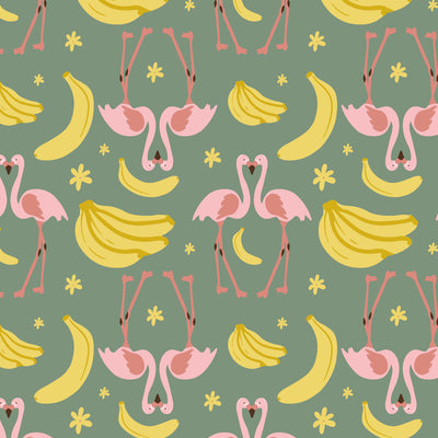 Flamingo Banana Hoodie & Jogger Set™ Subliminator