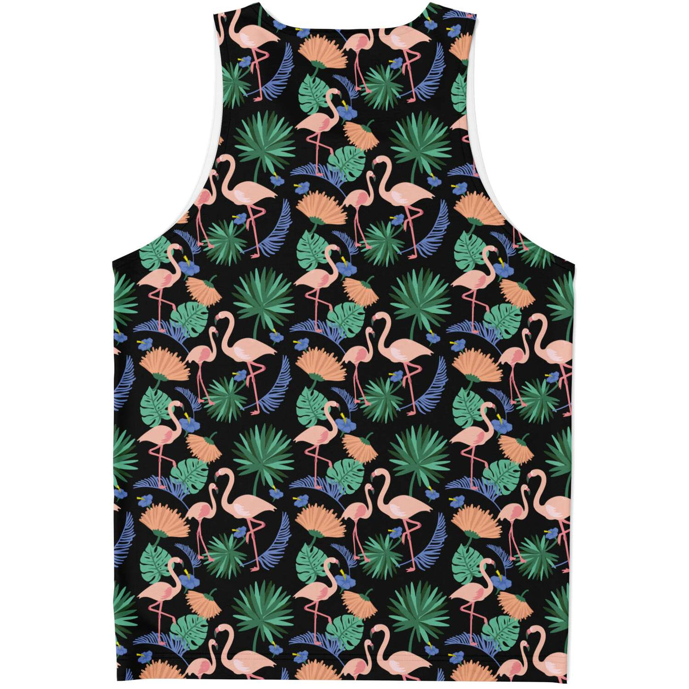 Flamingo Exotic Floral Tank Top Subliminator