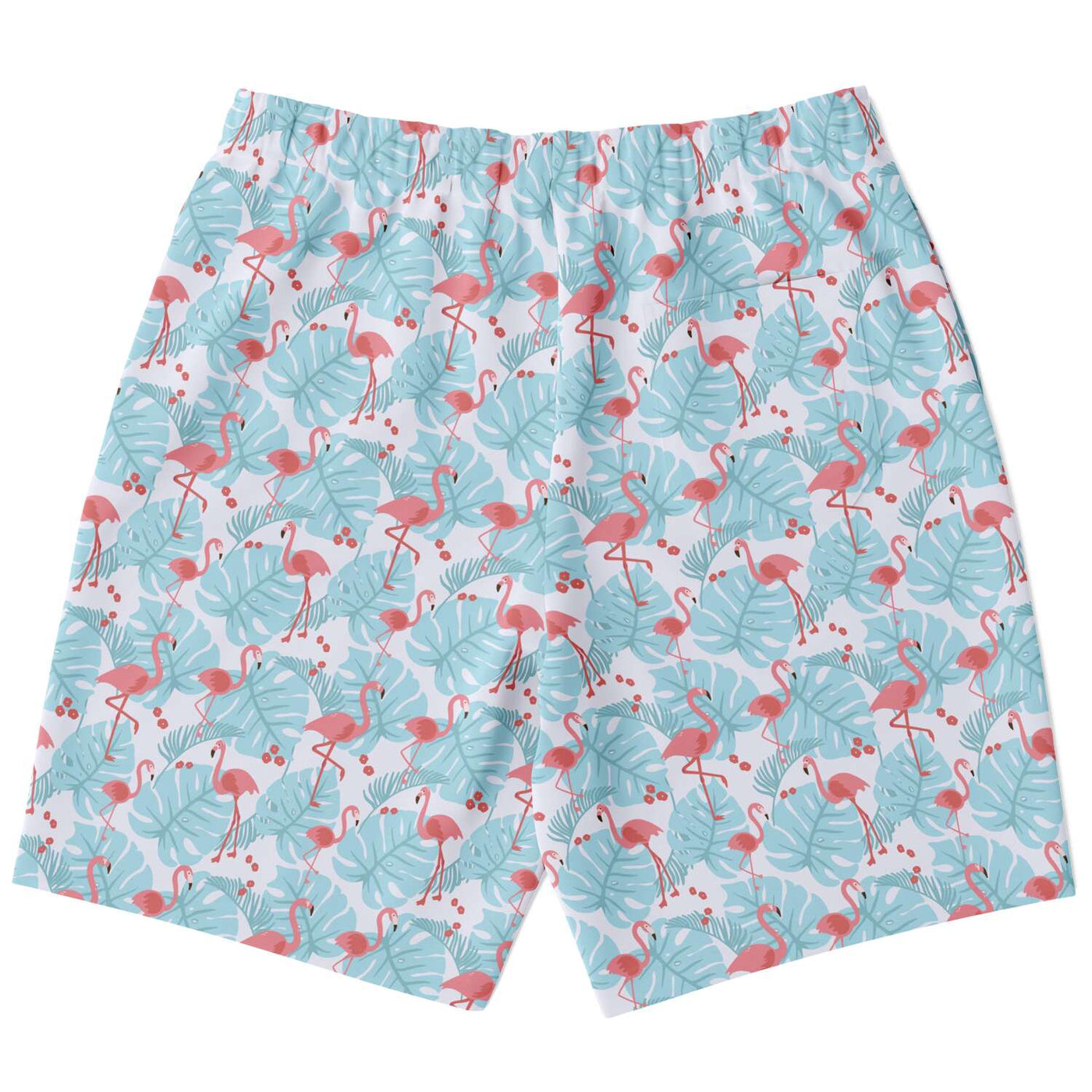 Flamingo Blue Floral Shorts Subliminator