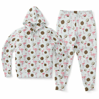 Flamingo Coconut Hoodie & Jogger Set™ Subliminator
