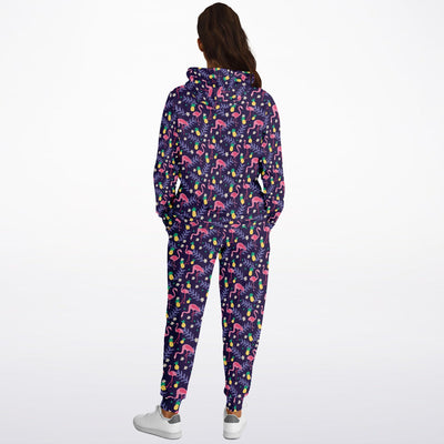 Flamingo Pineapple Hoodie & Jogger Set™ Subliminator