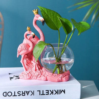 Pink Flamingo Vase The Popular Flamingo